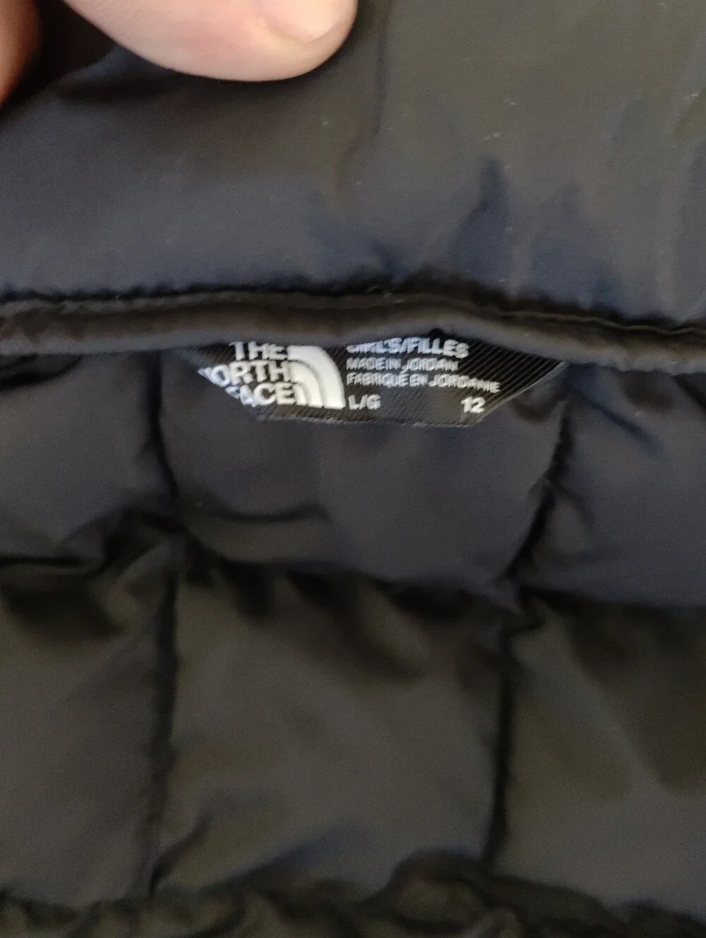 Girls Northface Puffer Jacket